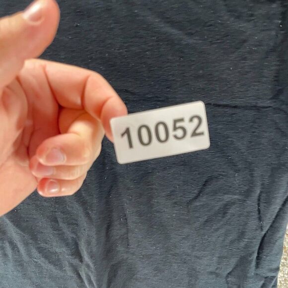 McDonalds Shirt Adult Small Black Saweetie Crew Employee Uniform Cotton Work - Picture 9 of 9